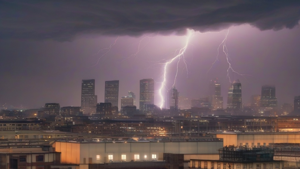 当雷暴劈开雾霾：极端天气如何重塑人类生存法则