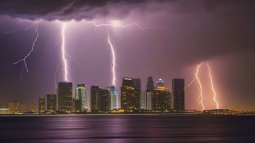 当雷暴邂逅台风：极端天气的双重威胁与生存指南