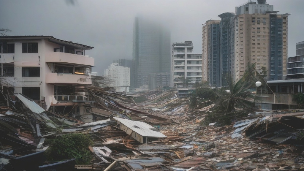 极端天气交响曲：台风、雾霾与高温的生存挑战