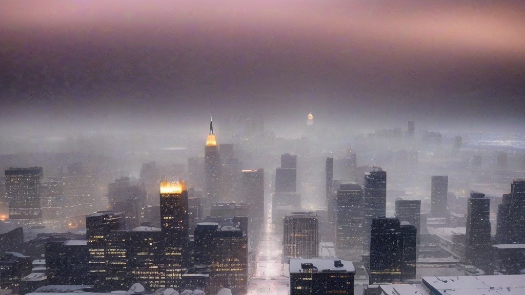 极寒风暴中的生存之战：极端雪天如何重塑人类与自然的博弈