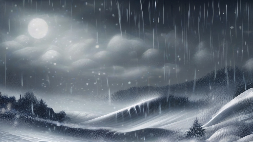 寒潮来袭：雪天浪漫与晴天暖阳的交替交响曲