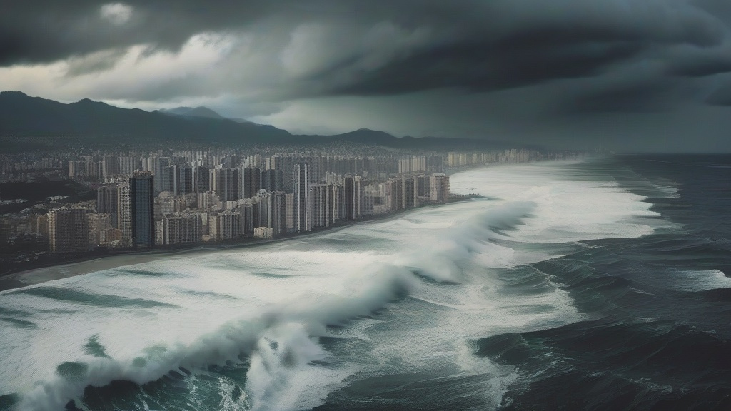 台风‘云雀’逼近沿海，雷暴突袭内陆，高温持续‘烤’验全国