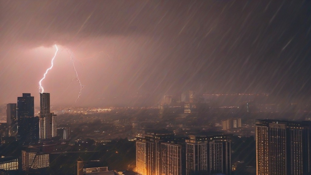 极端天气下的城市呼吸：雨雾交织中的气象科技突围
