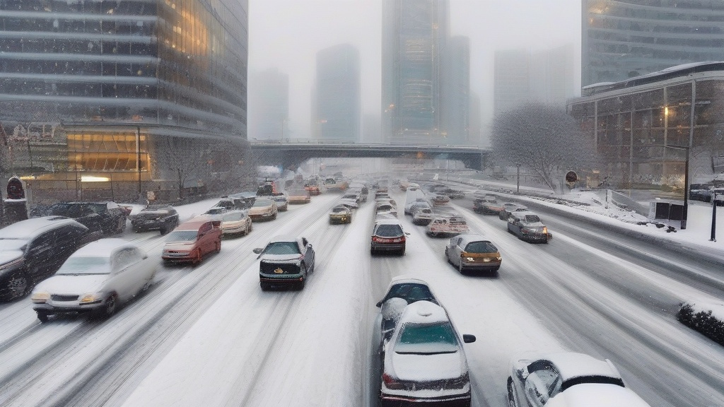 冰雪与雾霾的双重挑战：极端天气下的生存与应对
