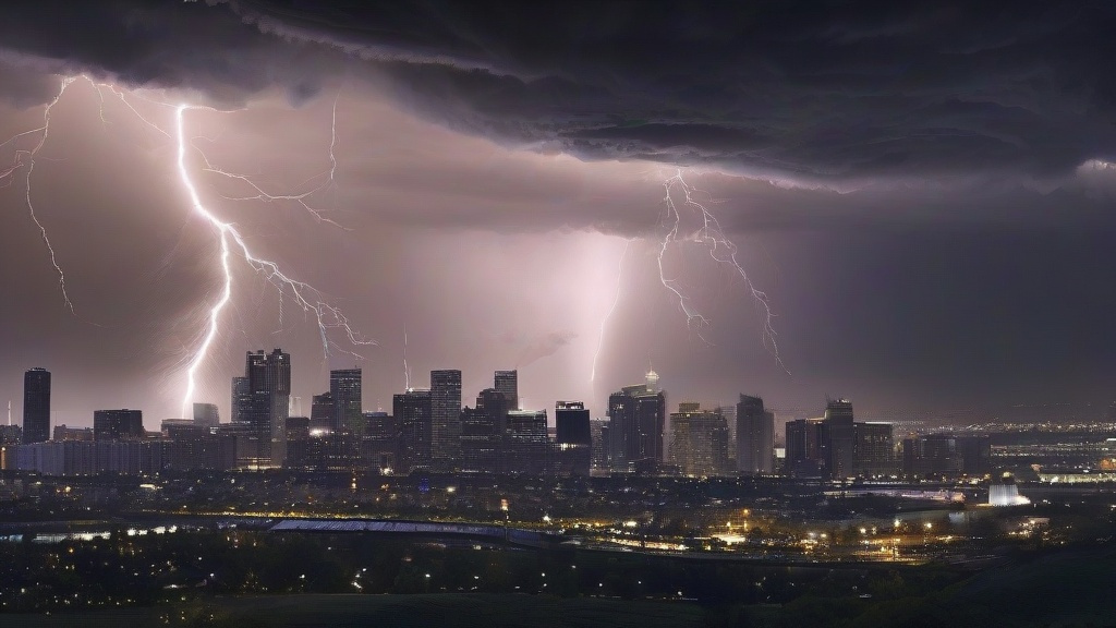 极端天气下的生存挑战：雷暴、雾霾与人类应对之道