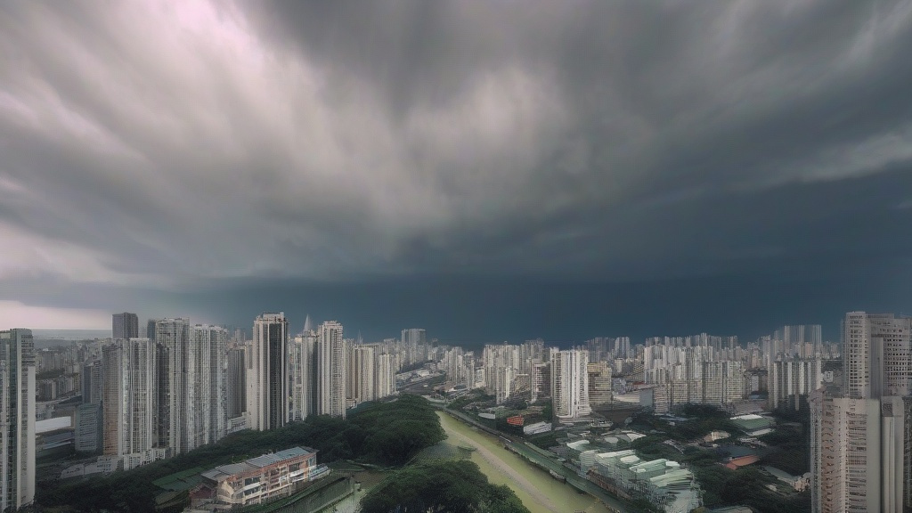 气候变暖下的极端天气：台风、寒潮与雷暴的连锁反应