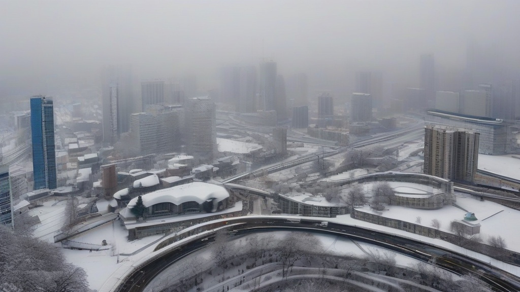 雪天与雾霾：双重天气现象下的科学观察与防护指南