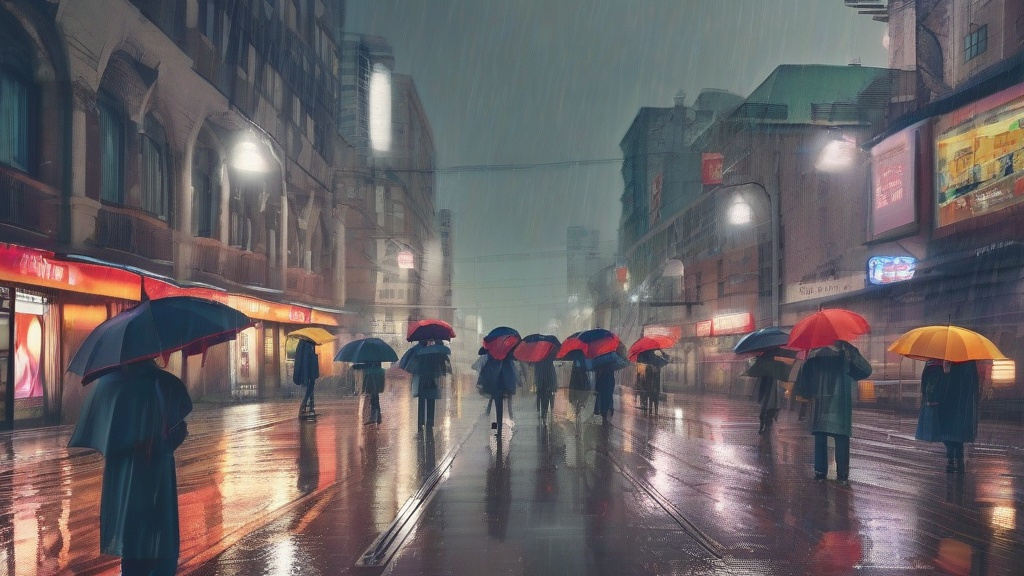 雨天与雾霾：自然界的双重面纱及其科学解读