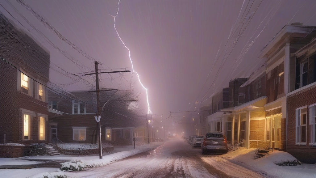 气候变暖下的极端天气：雪天与雷暴的异常共舞
