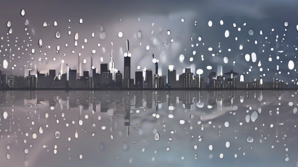 雨雾交织：当细雨邂逅雾霾，城市空气上演双重变奏曲