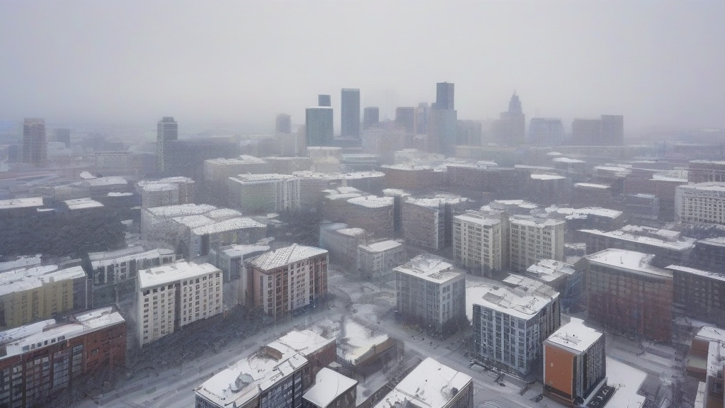 极端天气交响曲：雪天、雾霾、寒潮与雨天的气候警示