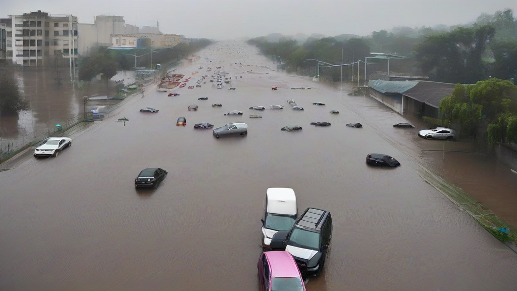 雨天与晴天：极端天气下的生存挑战与人类智慧