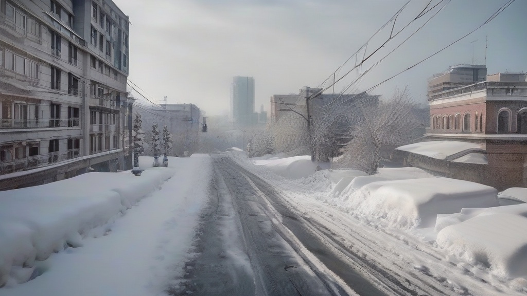 寒潮突袭：雪天与晴天的极端博弈，气象雷达如何守护城市安全？