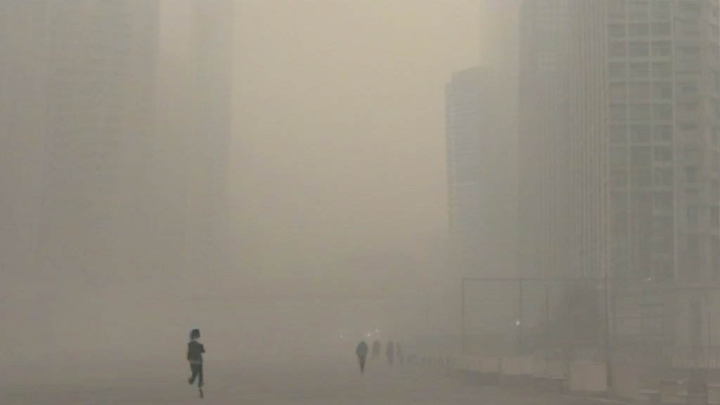 雾霾与雷暴：双重天气灾害下的生存挑战与应对策略