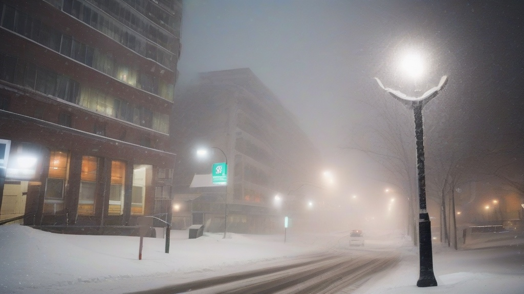 极端天气预警：雪天、雷暴与气候变暖的复杂交织