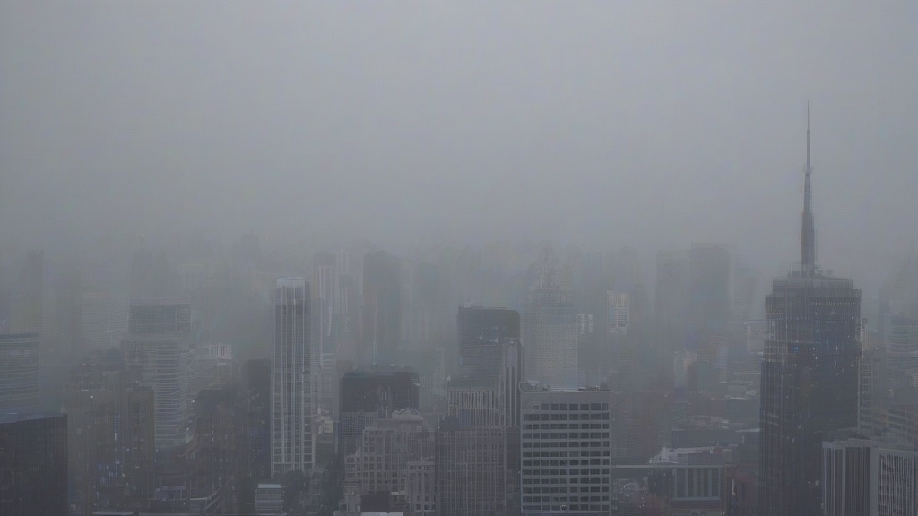 雨雾交织的天气密码：解码城市呼吸中的湿润与朦胧