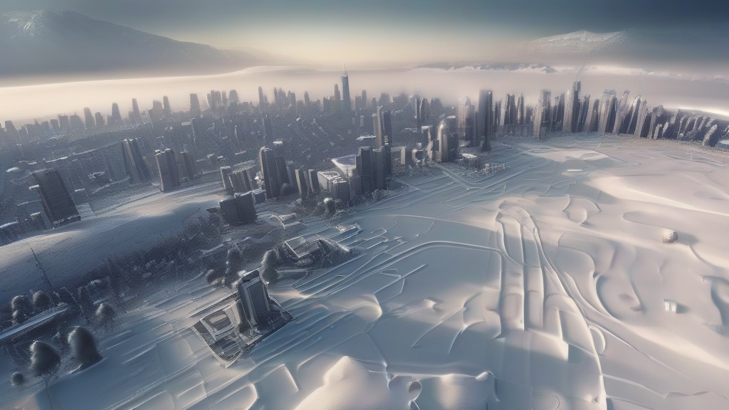 寒潮突袭与气候变暖：气象卫星如何解码雪天背后的真相