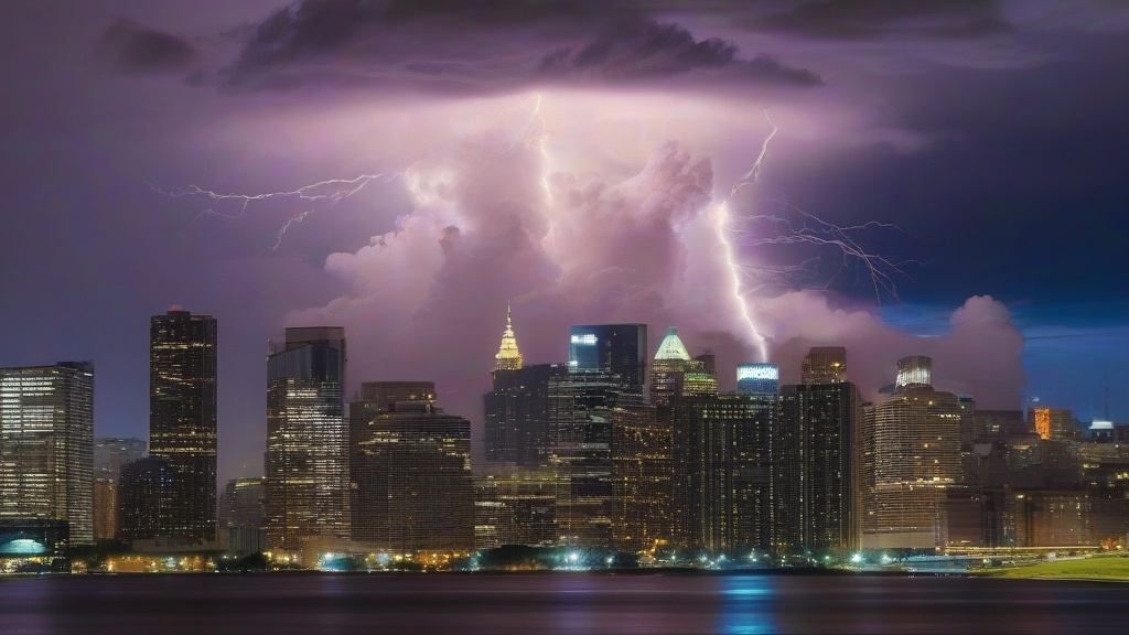 解码雷暴：极端天气下的自然力量与防御指南